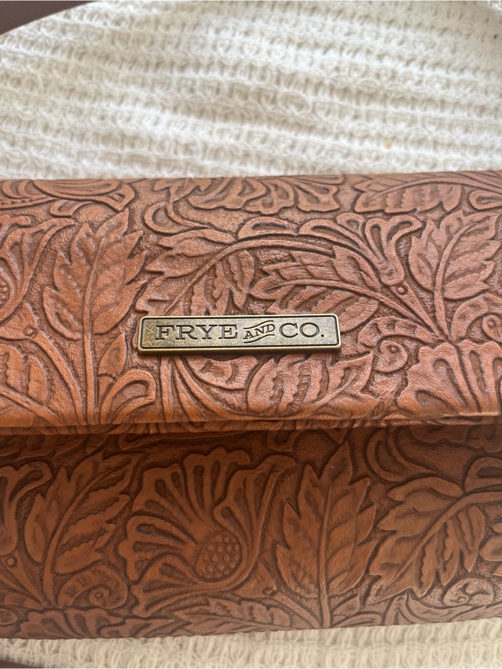 Frye Brown crossbody bag NWT - Picture 5 of 11